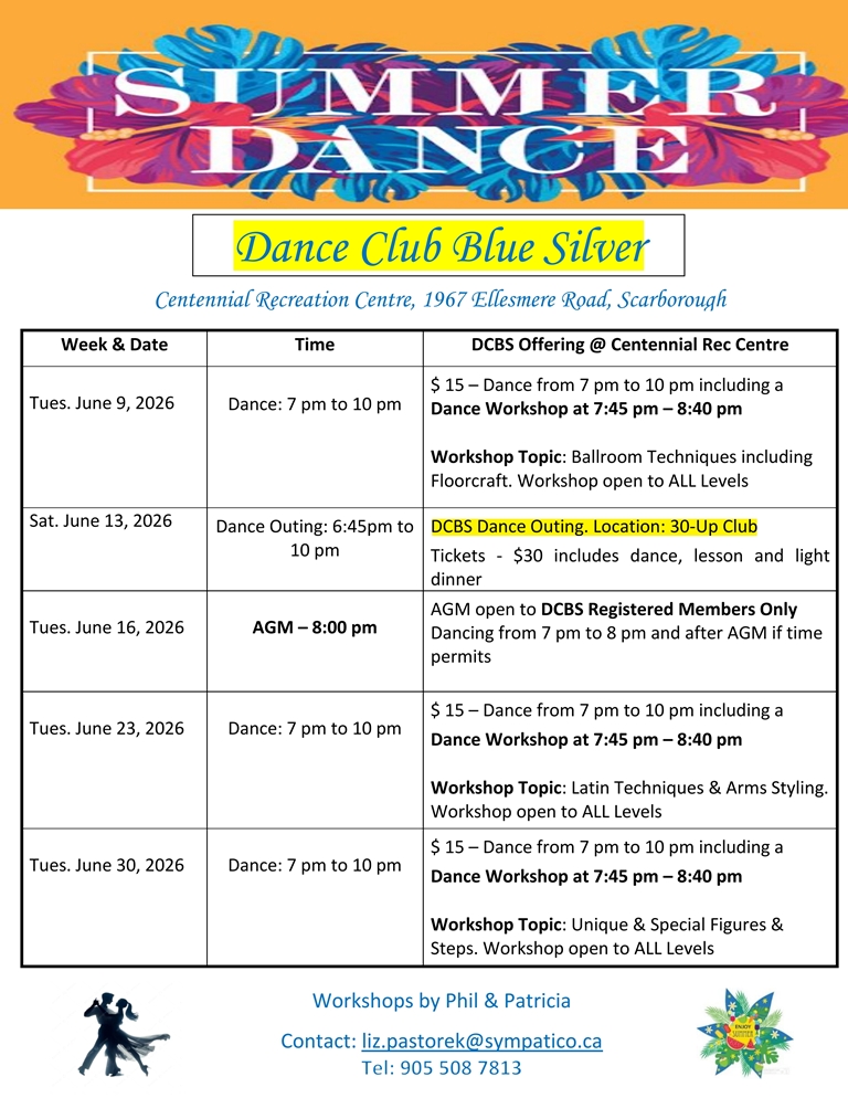DCBS June 2026 Activities and workshops
